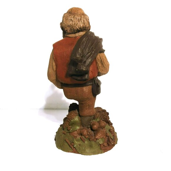 Tom Clark Gnomes Thistle Item 1029 #67 1984 Cairn Studios Wood Spirit Figurine - Picture 3 of 5